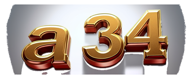 a 34 logo
